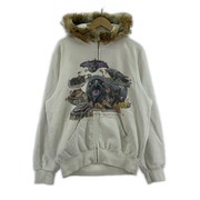 doublet パーカー(ジップアップ) 25aw ファーフーディー