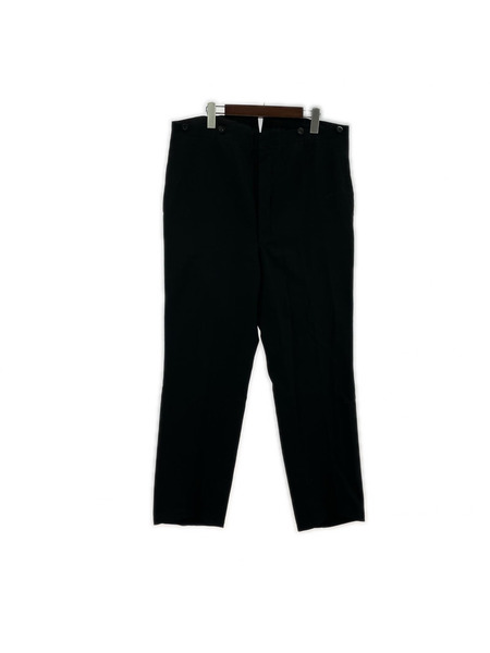 OLD・VINTAGE パンツ 40s~ 針シンチ ウールパンツ (W38) 黒