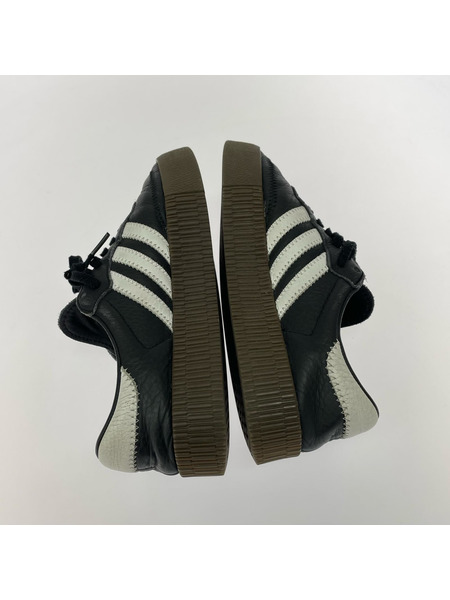 adidas スニーカー SAMBA ROSE/黒/22.5cm/B28156