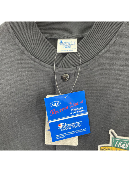 Champion スウェット・トレーナー Champion×HONMA リバースウィーブ(R) スウェットシャツ