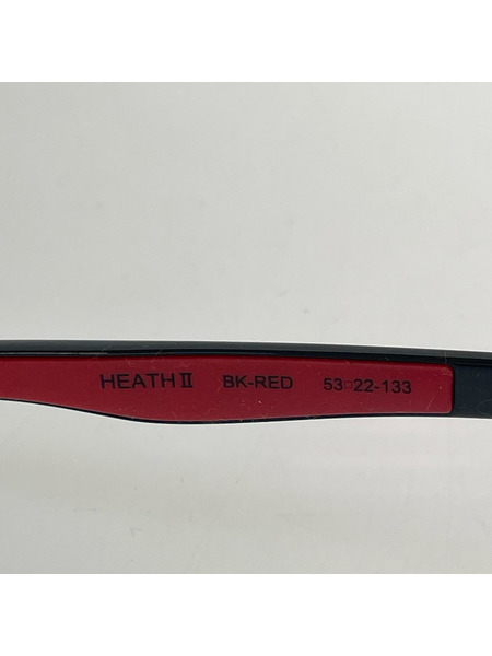 BRIEFING ソノ他 Eyevol HEATH II サングラス BK-RED 純正ケース[値下]