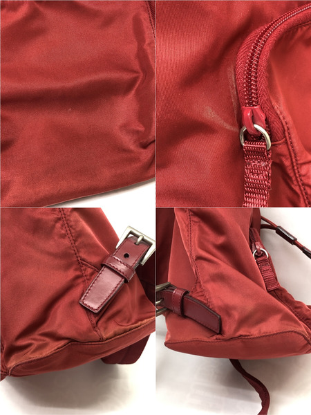 PRADA　ナイロンリュック　RED[値下]