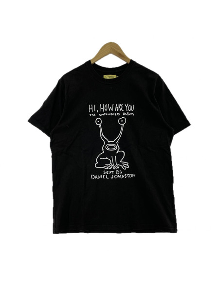 thisisneverthat 半袖Tシャツ・カットソー DANIEL JOHNSTON FrogTEE S ブラック