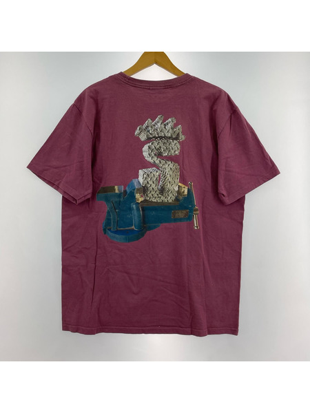 STUSSY 半袖Tシャツ・カットソー Tuff Stuff Tee M