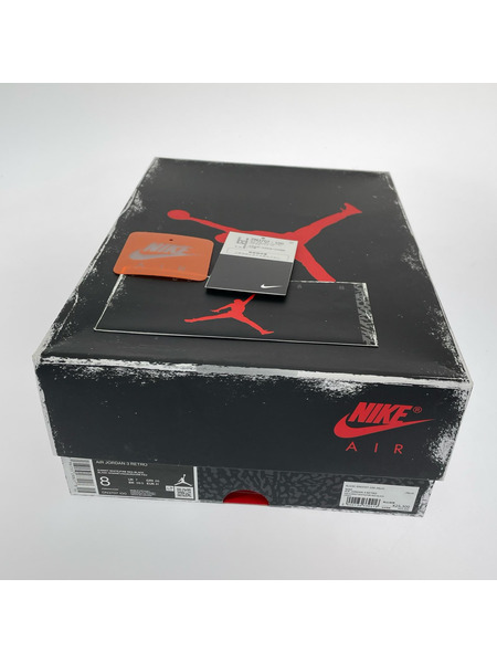 NIKE JORDAN 3 RETRO 26cm DN3707-100
