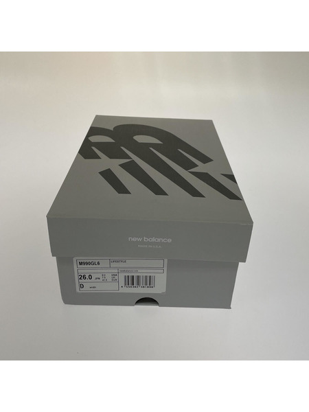 NEW BALANCE M990GL6 スニーカー 26.0 グレー[値下]
