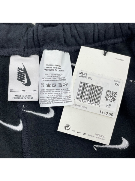 NIKE パンツ SWOOSH LOGO PANT ブラック XXL
