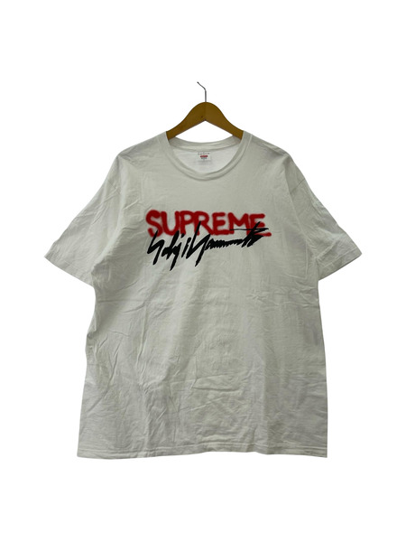 Supreme 半袖Tシャツ・カットソー ×yohji yamamoto ロゴプリント