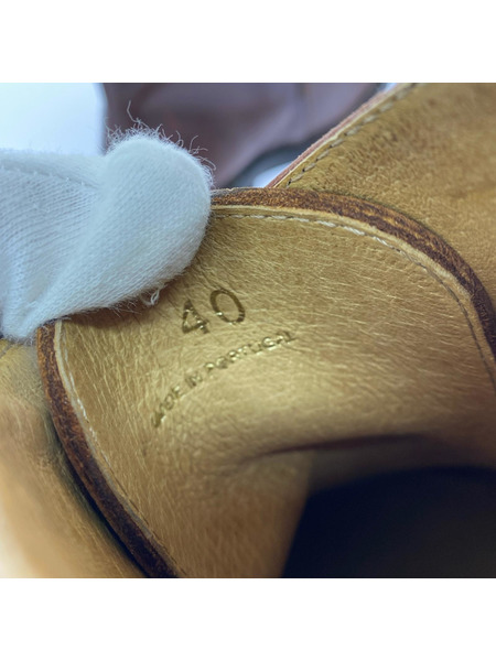 ブーツ SAN GENNARO チャッカブーツ 茶