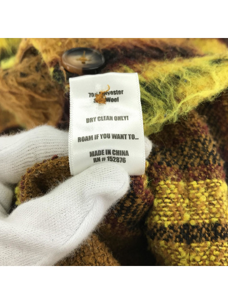 PLEASURES カーディガン YLW[値下]