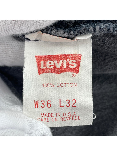 Levi's デニム・ジーンズ 501 USA black denim pants 後染メブラック
