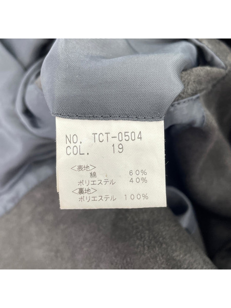TORNADO MART ジャケット モールスキン コート ブラック