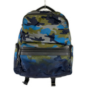 MICHAEL KORS リュックサック・バックパック ナイロン 迷彩 紺グレー