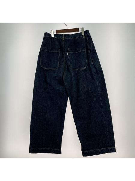 STUDIO NICHOLSON デニム・ジーンズ PUCH SELVEDGE DENIM インディゴ