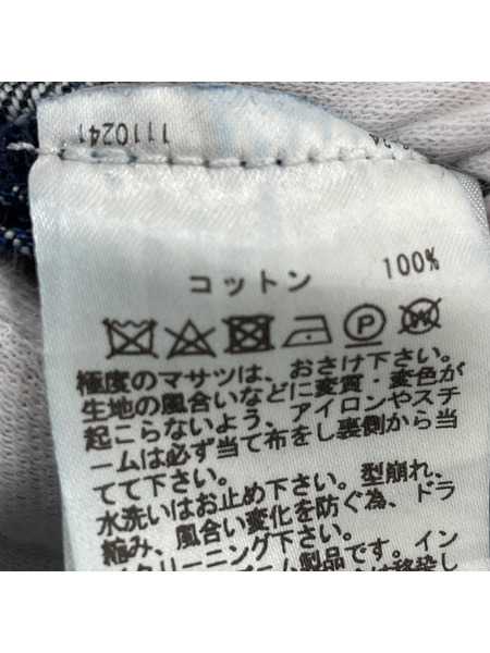 STUDIO NICHOLSON デニム・ジーンズ PUCH SELVEDGE DENIM インディゴ