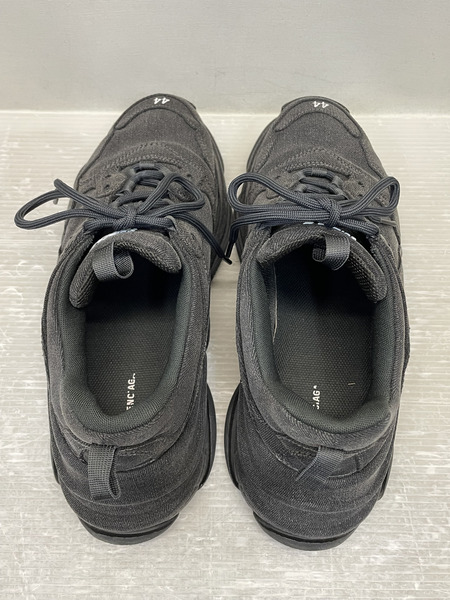 BALENCIAGA TRIPLE S ブラックデニム ダッドスニーカー 29.0 536737
