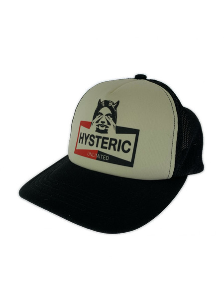 HYSTERIC GLAMOUR キャップ デビルガール メッシュキャップ