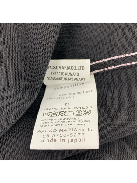 WACKO MARIA×TIM LEHI 25AW 50'S OPEN COLLAR SHIRT TYPE-2 XL