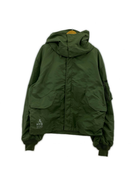 HYSTERIC GLAMOUR HYS YOUTH A-1フロートジャケット XL カーキ 02223AB03