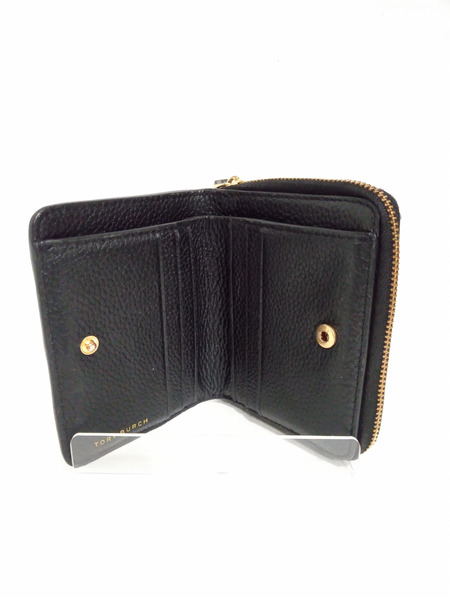 TORY BURCHコンパクトウォレット マックグロー バイフォールド ウォレット BLK