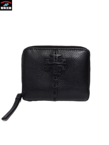 TORY BURCHコンパクトウォレット マックグロー バイフォールド ウォレット BLK