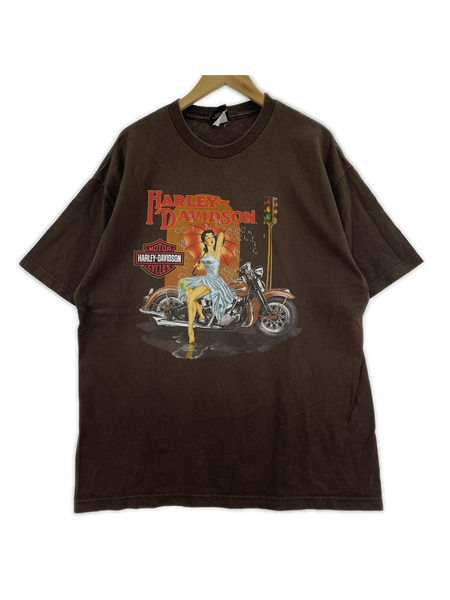 Harley-Davidson 半袖Tシャツ・カットソー ブラウン