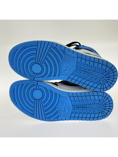 NIKE スニーカー AIR JORDAN 1 RETRO HIGH OG Blue (26.5)