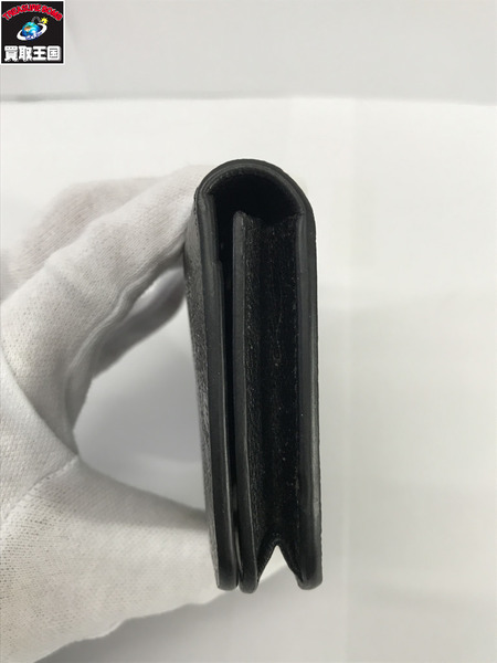 BALENCIAGA コンパクトウォレット カードケース メタリック 黒