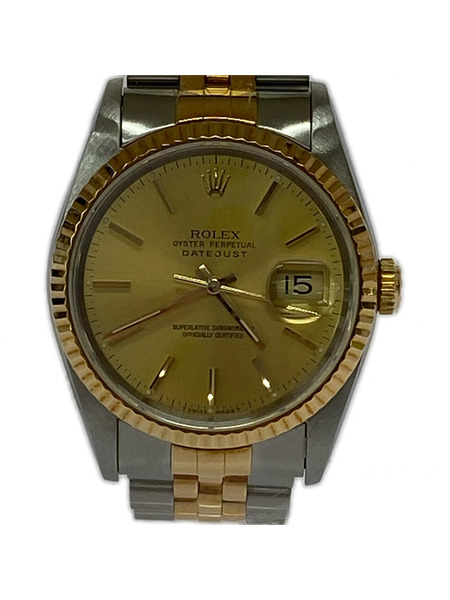 ロレックス/デイトジャスト/16233/OH・仕上ゲ済ミ メンズAT