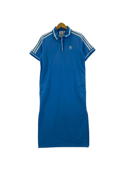 adidas originals 半袖ワンピース THEBE MAGUGU ポロシャツ ワンピース