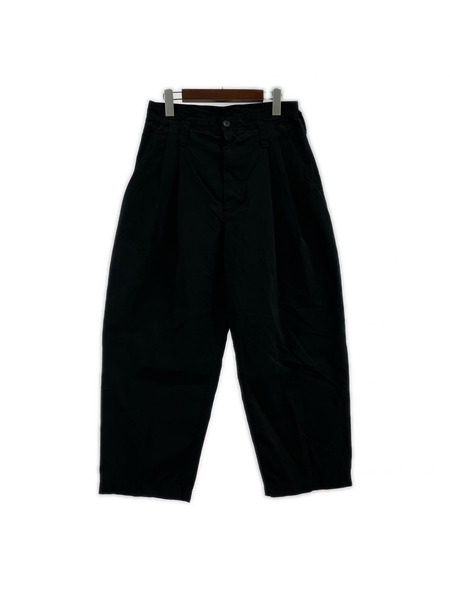 Porter Classic パンツ 2タック ナイロンパンツ 黒 (M)