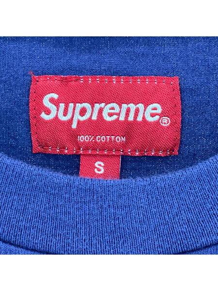 Supreme 21AW Gonz Nametag S/S Top 紺 (S)