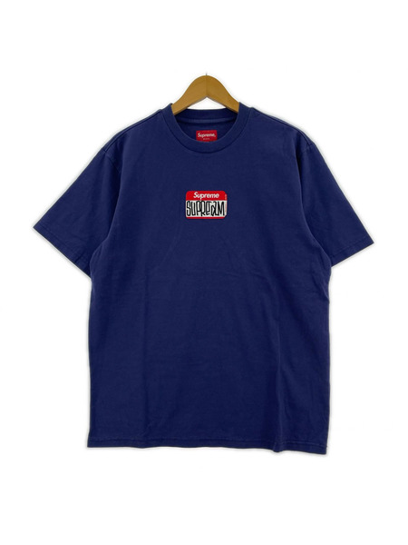 Supreme 21AW Gonz Nametag S/S Top 紺 (S)