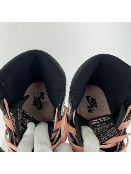 NIKE スニーカー AIR JORDAN 1 RETRO HIGH OG  BLEACHED CORAL 29cm