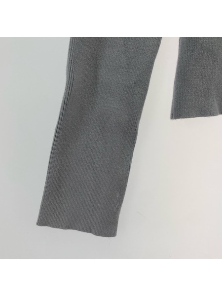 snidel ニット・セーター 23AW/Sustainableデコルテシアーニットプルオーバー GRY