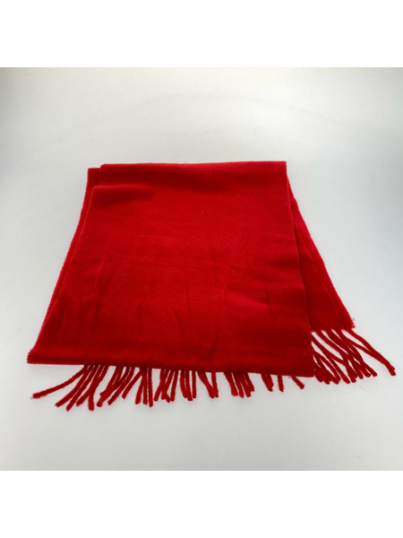 Vivienne Westwood ソノ他 ロゴウールマフラー RED