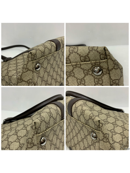 GUCCI グッチ GGスプリーム トートバッグ 本体のみ 114288  204991 ブラウン 傷や汚れあり