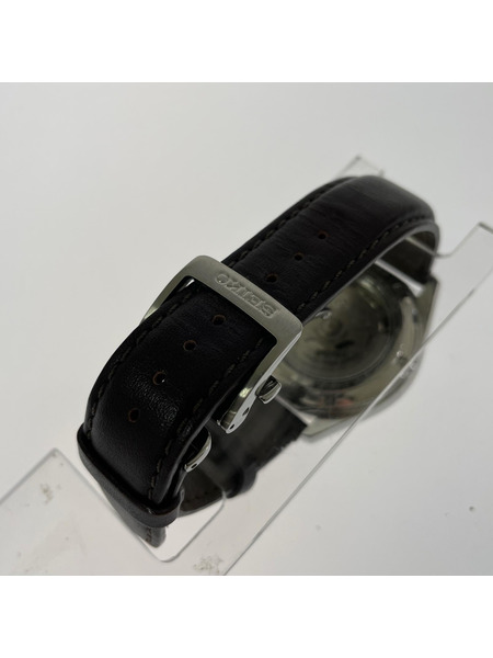 SEIKO メンズ時計 アナログ/自動巻キ/バックスケルトン/23石/6R15C