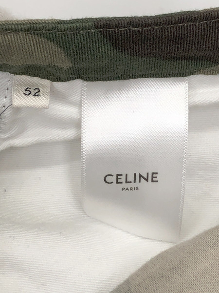 CELINE コットンカモカーゴパンツ（52）