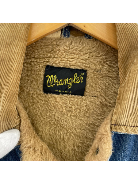 Wrangler ジャケット 70s 227MJ ボアデニムジャケット USA製