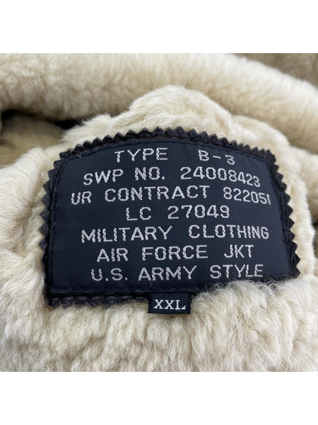 レザージャケット ニシノインターナショナル B-3Type ムートン(XXL)