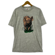 OLD・VINTAGE 半袖Tシャツ・カットソー 90s pig tee (L)