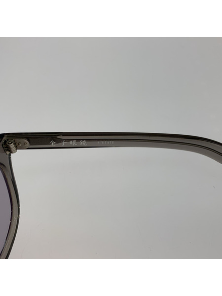 ソノ他 金子眼鏡 クリアフレームサングラス[値下]