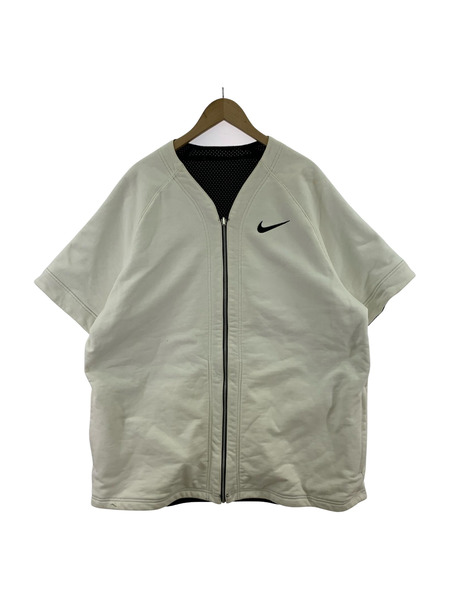NIKE 半袖Tシャツ・カットソー リバーシブル ベースボールシャツ 白 マルチカラー