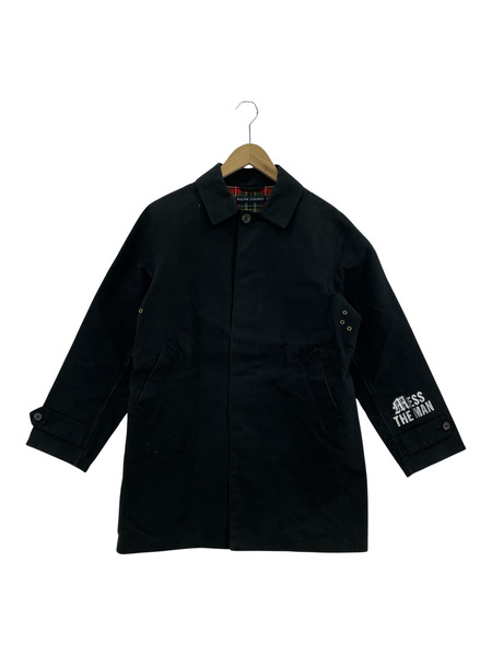 RALPH LAUREN ラルフローレン リメイク ステンカラーコート(5F) ブラック