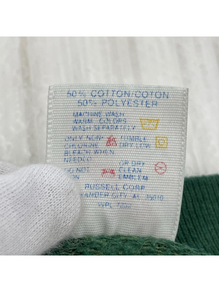 OLD・VINTAGE スウェット・トレーナー JERZEES ラグラン 緑(3X)