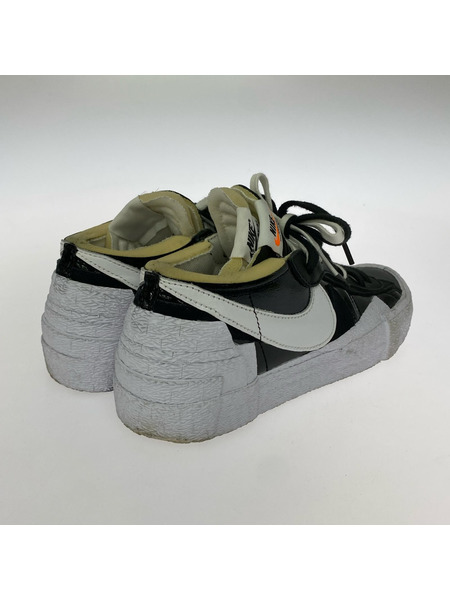NIKE スニーカー × sacai Blazer Low Black Patent Leather