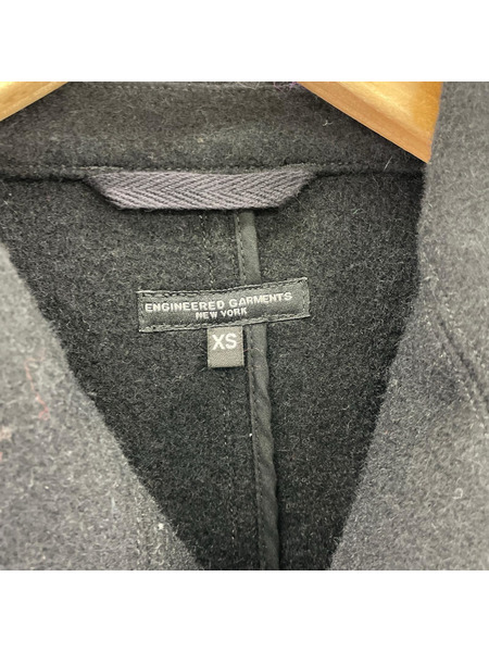 Engineered Garments ジャケット ピーコート (XS) 黒[値下]