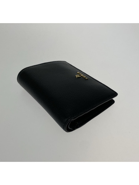 FURLA コンパクトウォレット 二ツ折リ財布/BLK[値下]