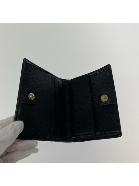 FURLA コンパクトウォレット 二ツ折リ財布/BLK[値下]